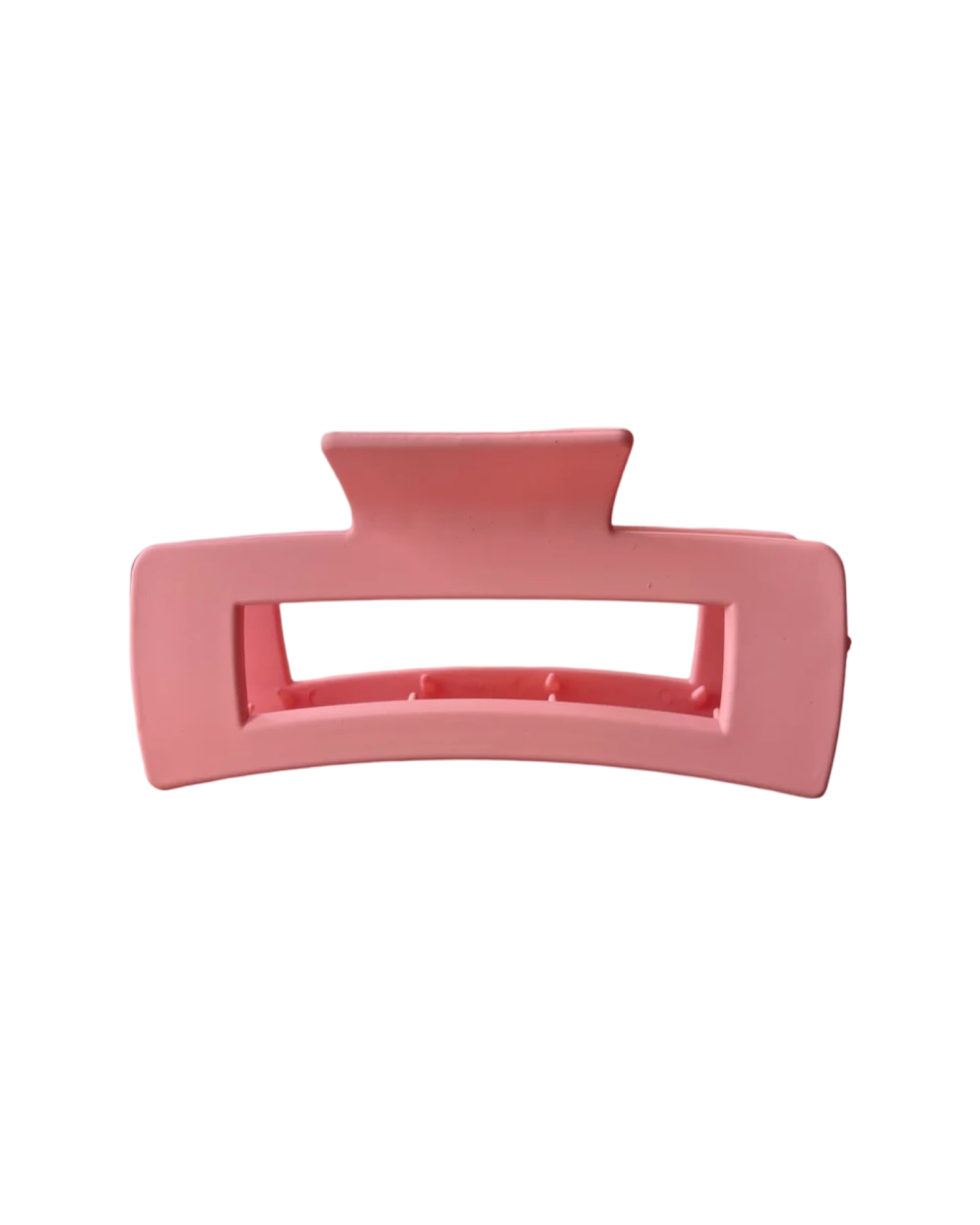 Rectangular Matte Claw Pink